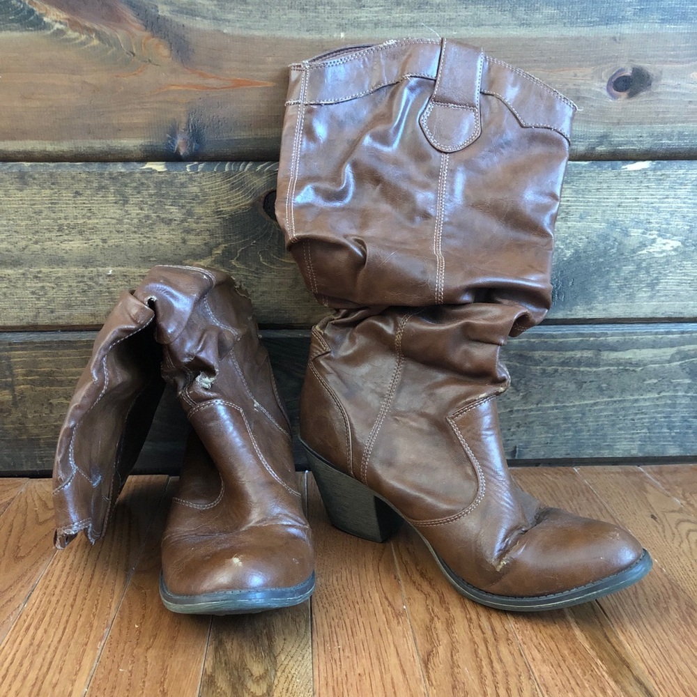 Lei Knee High Boots